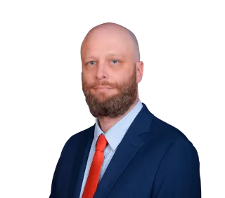 Headshot of Jonathan Griffin, a St. Louis-based mass tort litigation lawyer at Morgan & Morgan