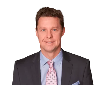 Headshot of Justin Uhlemann, a Jacksonville-based personal injury lawyer from Morgan & Morgan