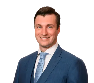 Headshot of Kristofer Petrie, a Jersey City-based premises liability and slip and fall lawyer at Morgan & Morgan