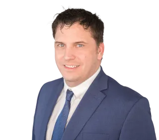 Headshot of Matthew Lallier, a Boston-based car accident and auto injury lawyer at Morgan & Morgan
