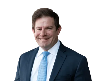 Headshot of Matthew Smith, a Pensacola-based personal injury lawyer at Morgan & Morgan