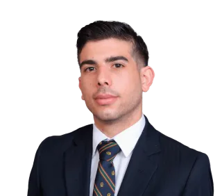 Headshot of Waleed Risheq, a Washington, DC-based personal injury lawyer at Morgan & Morgan