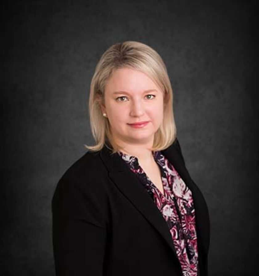Headshot of Evin Dyess Childs, a Pensacola-based dog bite attack lawyer at Morgan & Morgan