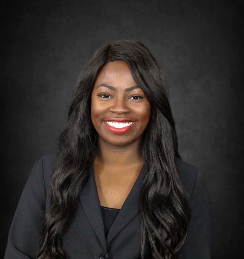 Headshot of Asia Lewis, a Fort Myers-based personal injury lawyer at Morgan & Morgan