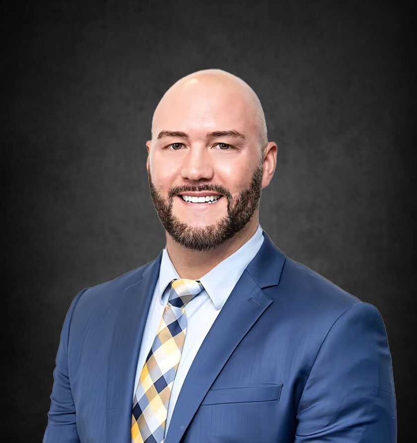 Headshot of Dustin P. Keeney, a Miami-based work injury and workers' compensation lawyer from Morgan & Morgan