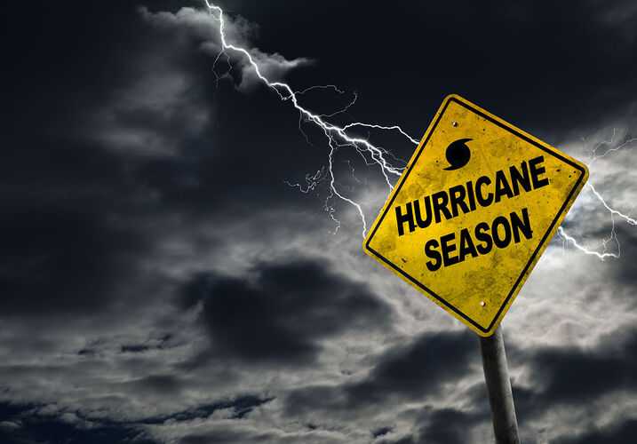 Hurricane Season sign