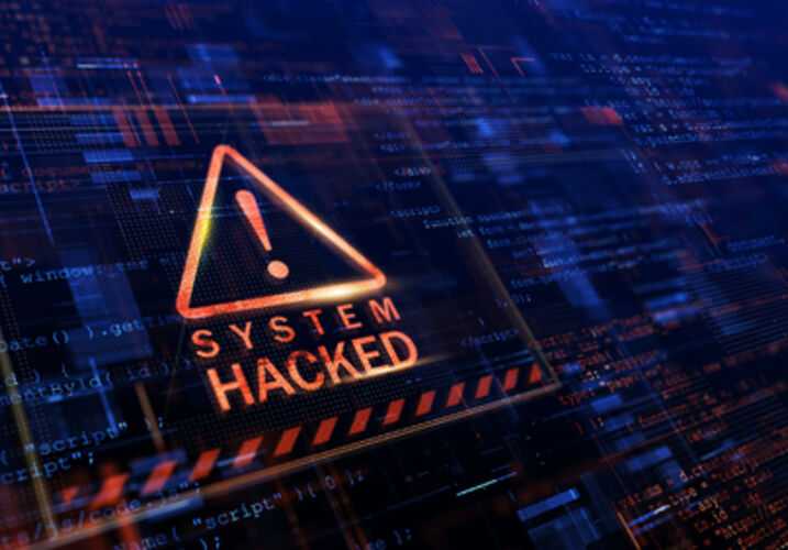 Ransomware Attacks - hacked system