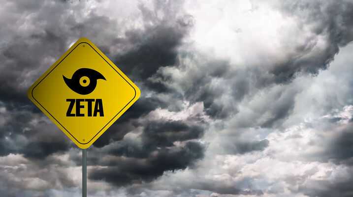 Hurricane Zeta Sign