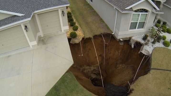 Florida Sinkhole Safety Checklist: What You Need to Know About Sinkholes Before Moving to The Villages -Sinkhole 