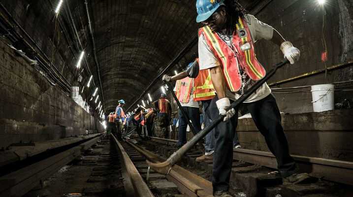 Working Underground Can Be Dangerous for Subway Workers, but Here’s How the MTA Tries to Protect Them - subway worker