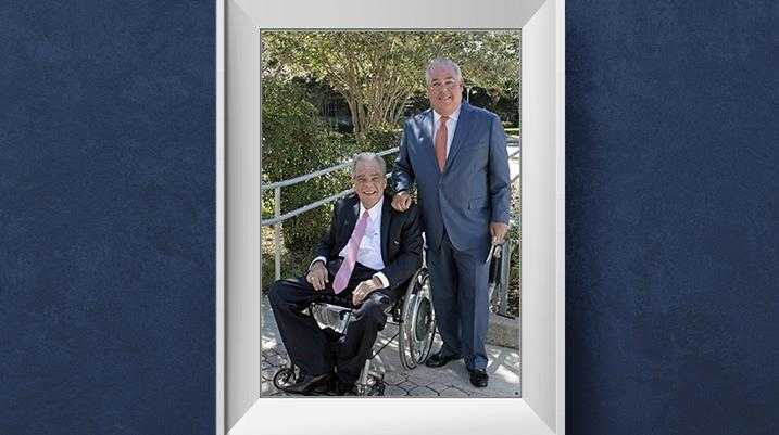 Portrait of John Morgan and Tim Morgan
