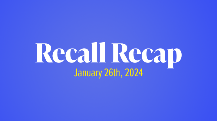 The Week in Recalls: January 26, 2024 - recall page