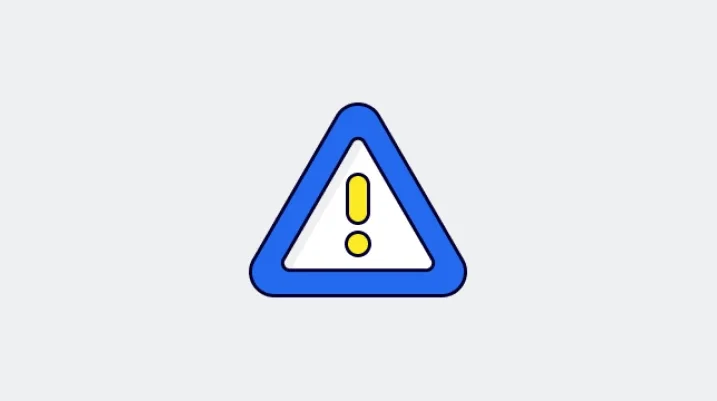 Illustration of a triangular warning sign with an exclamation mark, symbolizing important caution and guidance for case success.