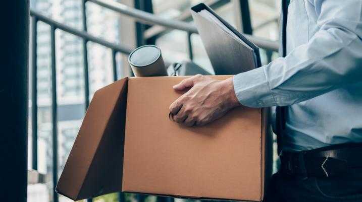 Getting fired from a job