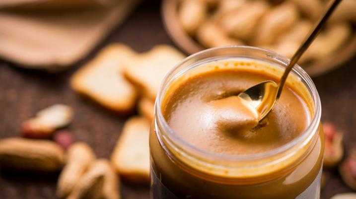 Jar of peanut butter