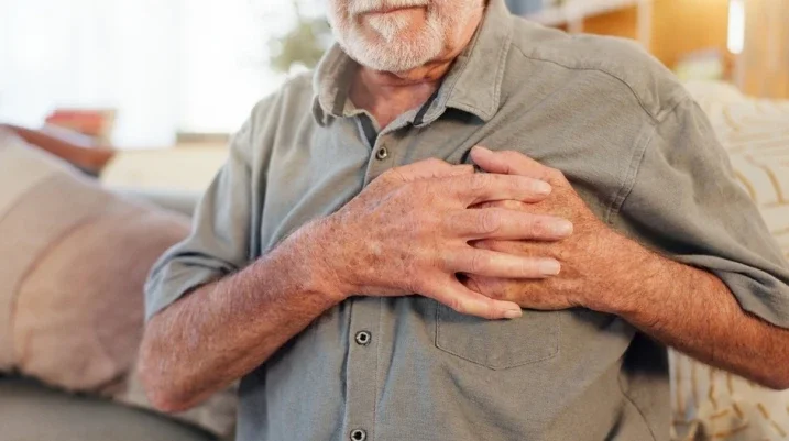 chest pain after car accident
