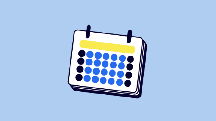 Illustration of a calendar
