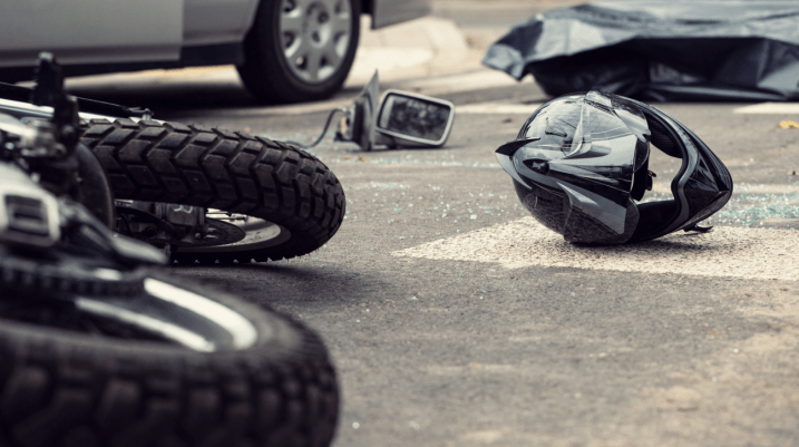 Motorcycle accident