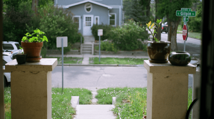 outside of a home