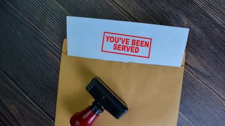 you've been served papers