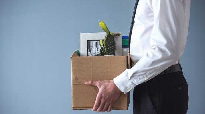 Getting fired from a job