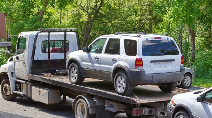 multiple cars in a car accident