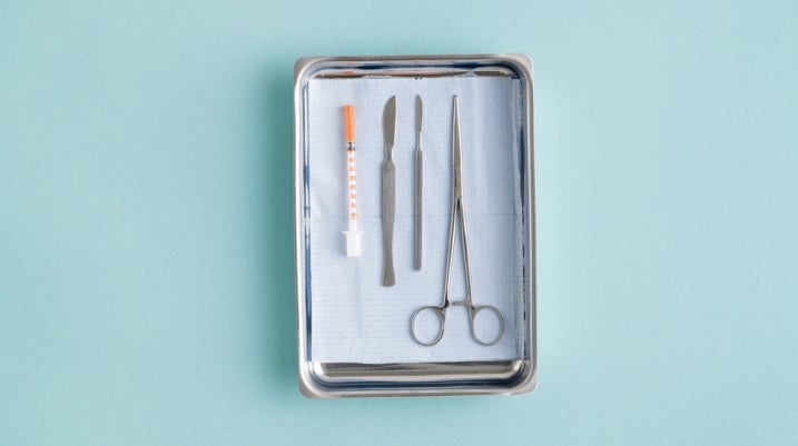 plastic surgery items for surgery
