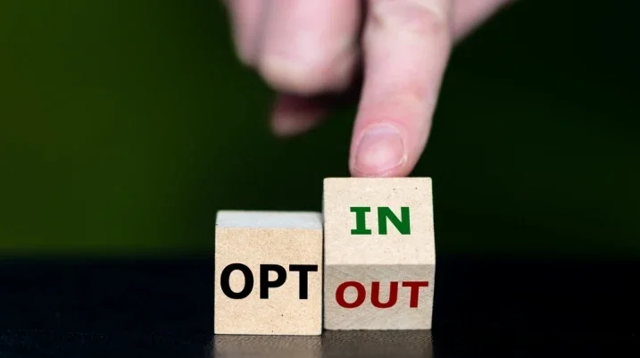 opting in or opting out