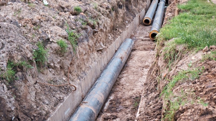 Cast iron pipes