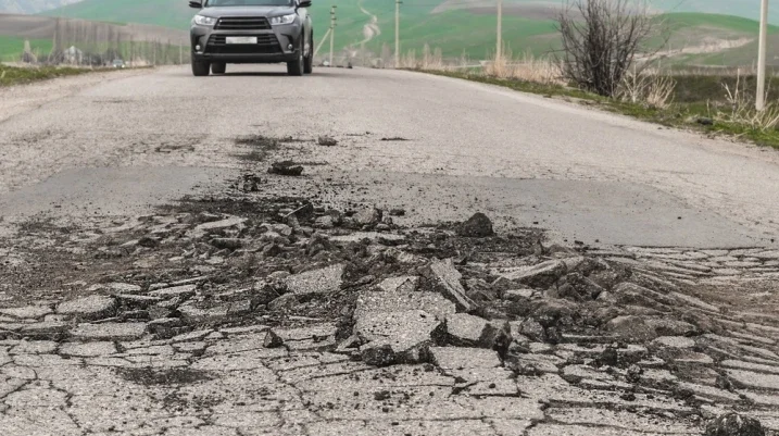 Concrete and asphalt expand in hot weather