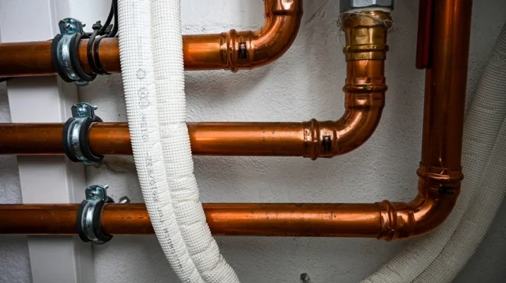 cast iron pipes