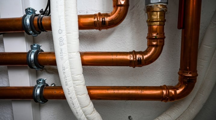 cast iron pipes