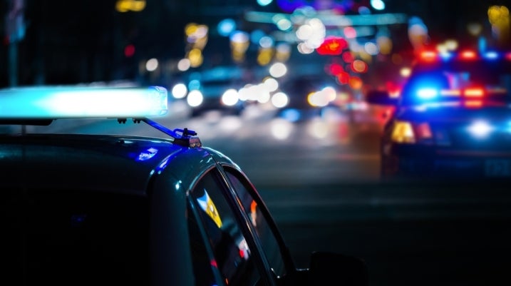 car accident scene