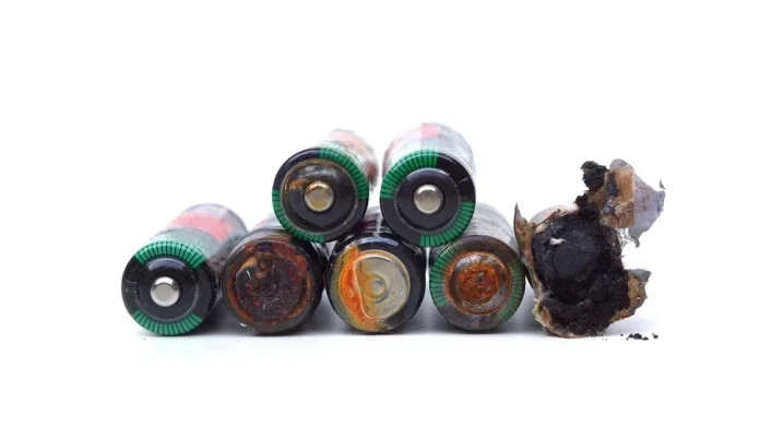 battery that exploded