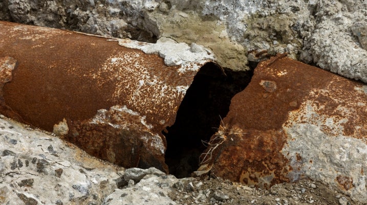 Cast iron pipe
