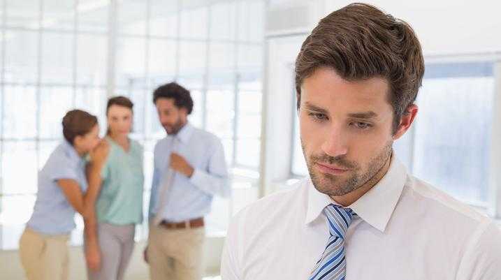 How Bullying Affects Mental Health - A guys being bullied by workmates