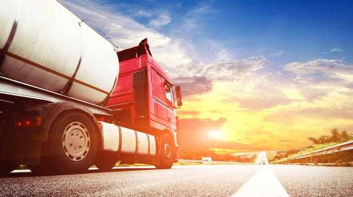 Truck Driving Image