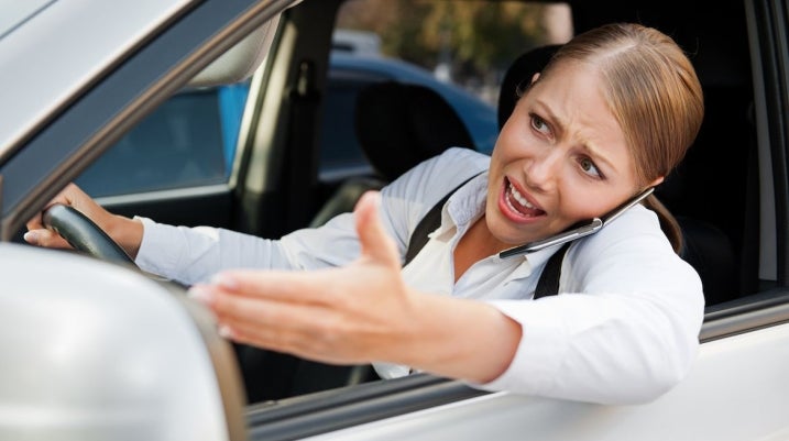 aggressive driver