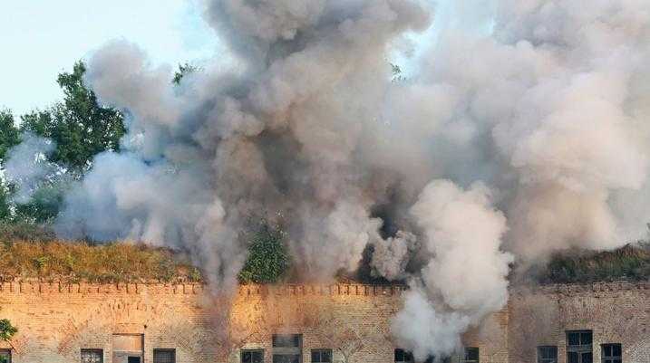 factory explosion