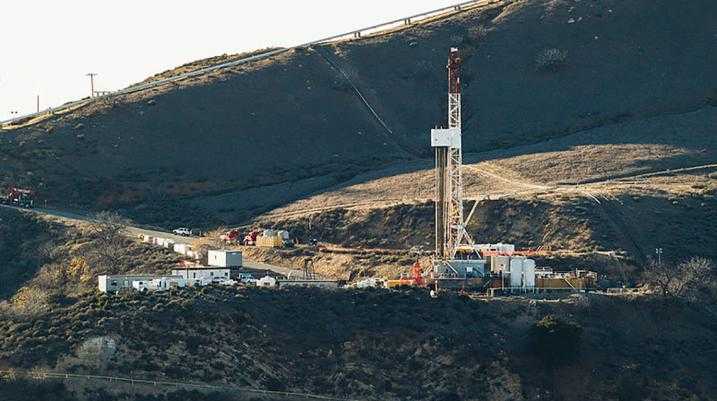 Porter Ranch Gas Leak: Residents Still Feeling the Effects One Year Later - Construction site