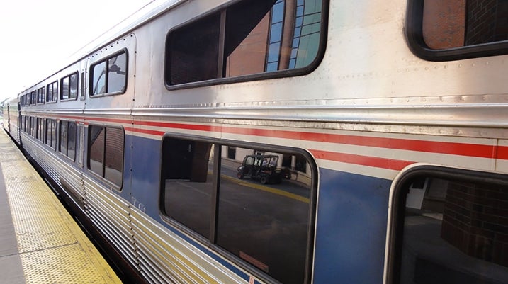 Train at Station