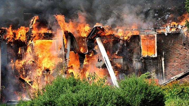Burning Building