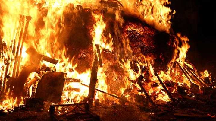 House on fire