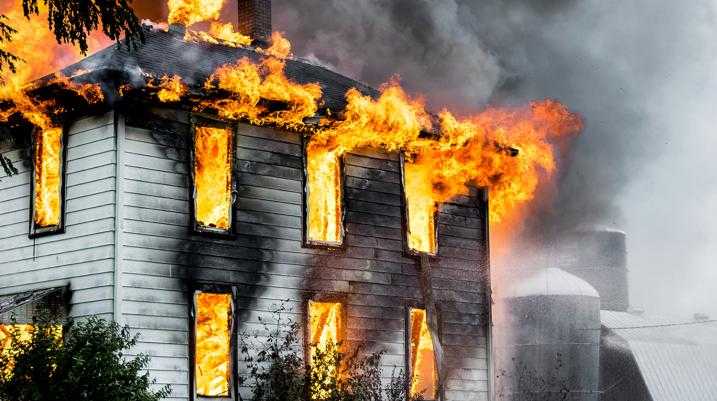 Burning Building
