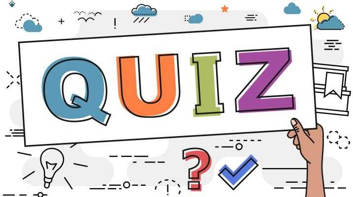 Quiz sign