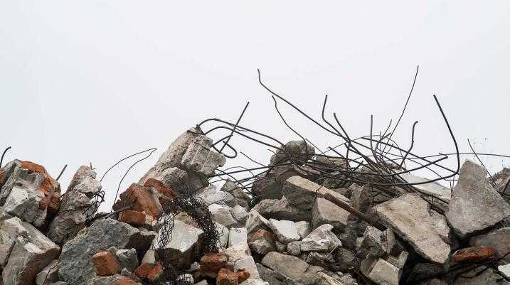 Building rubble