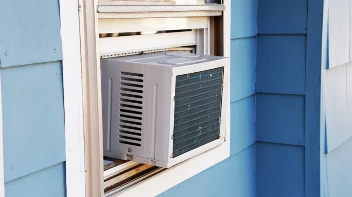 broken air conditioner