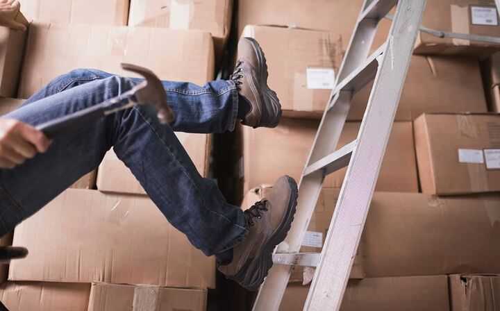 Work Injury & Workers' Compensation Lawyers - Worker Falling Off Ladder
