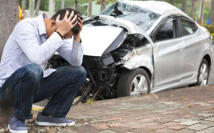 What Are Minor Injuries in Car Accidents - crashed car