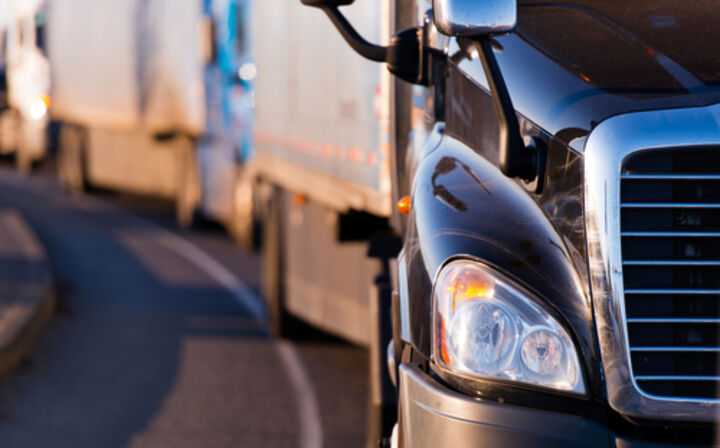 What is the Average Truck Accident Settlement - truck driving on the highway